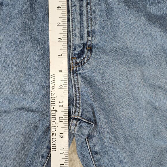 CK Calvin Klein Women’s Bootcut Jeans Size 12 / 32W 30L Sandblast Med Wash Denim - Picture 4 of 16